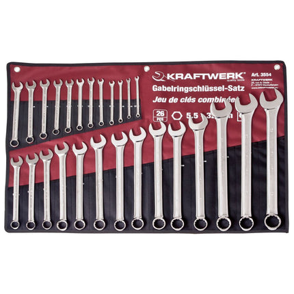 Ring-Maulschlüssel-Satz 5-32mm Rollt. 26-tlg. 3554R - Hischier Auto AG