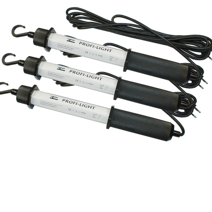 3er Set Neon-Stablampe 230 V / 11 W ProfiLight kurz Hischier Auto AG