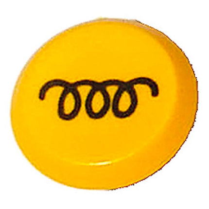 Pneutron Emblem "Heizung gelb"