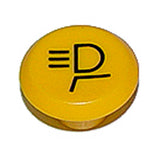 Pneutron Emblem "Dachscheinwerfer gelb" 37