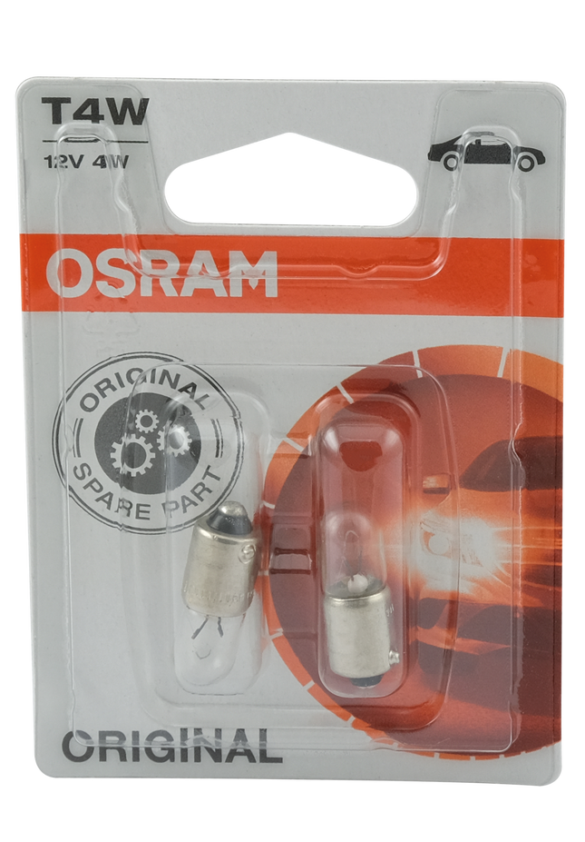 Osram Glühlampe T4W Doppelblister - 389302B - 1 - Satz OSRAM