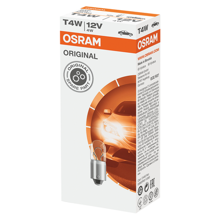 Osram Glühlampe BA9s 12V 4W - 3893 - 1 - Stück OSRAM