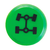 Pneutron Emblem "Allrad grün" 38gn