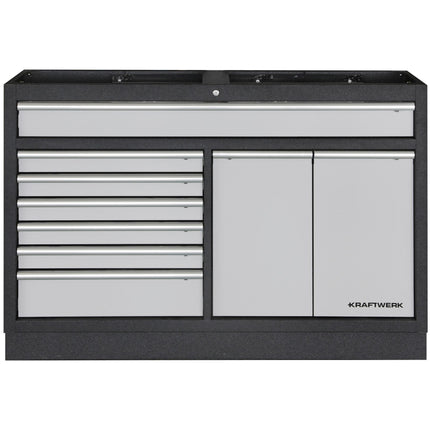 Mobilio Schubaldenschrank 1360 mm 7 Schubladen 2 Auszüge 3964-03-W - Hischier Auto AG