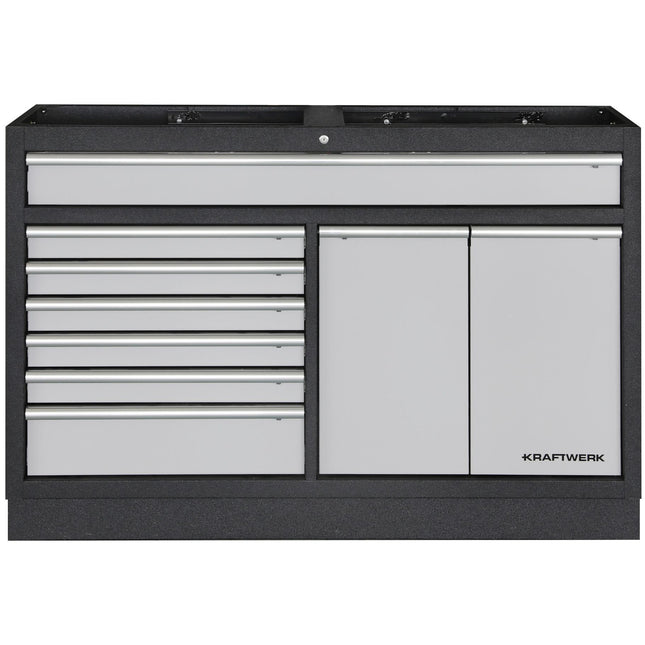 Mobilio Schubaldenschrank 1360 mm 7 Schubladen 2 Auszüge 3964-03-W - Hischier Auto AG