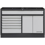 Mobilio Schubaldenschrank 1360 mm 7 Schubladen 2 Auszüge 3964-03-W