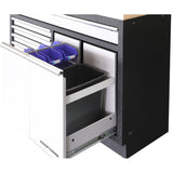 Mobilio Schubaldenschrank 1360 mm 7 Schubladen 2 Auszüge 3964-03-W