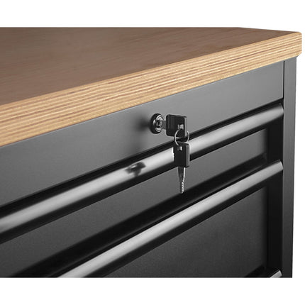 MOBILIO Schubladenschrank, 5 Schubladen BLK 3964-05-BLK - Hischier Auto AG