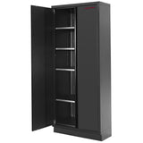 MOBILIO Hochschrank, 2-türig BLK 3964-12-BLK