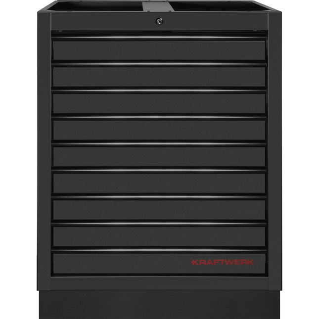 MOBILIO Schubladenschrank, 9 Schubladen BLK 3964-13-BLK - Hischier Auto AG