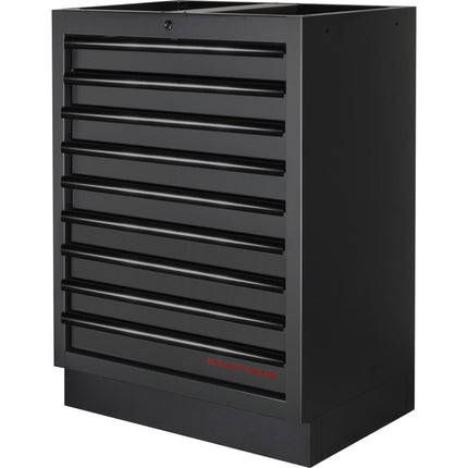 MOBILIO Schubladenschrank, 9 Schubladen BLK 3964-13-BLK - Hischier Auto AG