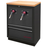 MOBILIO Unterschrank für Kabelaufroller BLK 3964-28-BLK