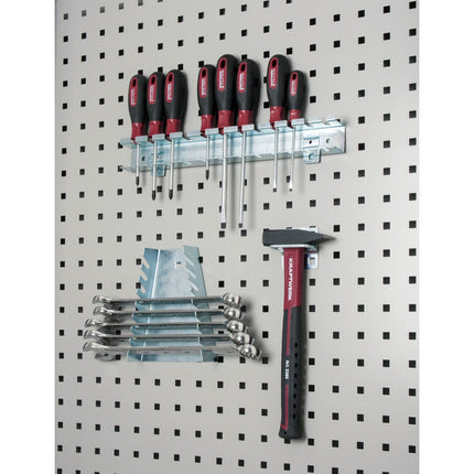 Lochwand mit Vierkantlochung  zu 3964-16 3964-30 - Hischier Auto AG