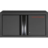 MOBILIO Oberschrank 2-Türig mit Schloss BLK 3964-31-BLK