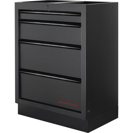 MOBILIO BLK 6er Komplett-Kombi mit Lochwand Edelstahl 430 3964C-BLK-IX - Hischier Auto AG