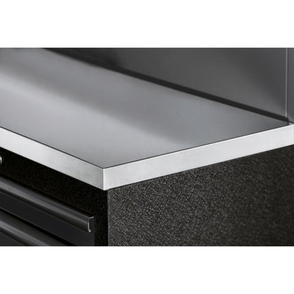 MOBILIO BLK 6er Komplett-Kombi mit Lochwand Edelstahl 430 3964C-BLK-IX - Hischier Auto AG