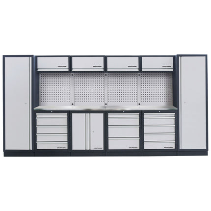 6-Element-Schrankw. mit Lochwand, Inox 3964CIX - Hischier Auto AG