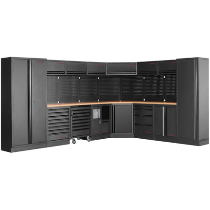 MOBILIO BLK 8er Komplett-Kombi mit Lochwand Buche 3964E-BLK - Hischier Auto AG