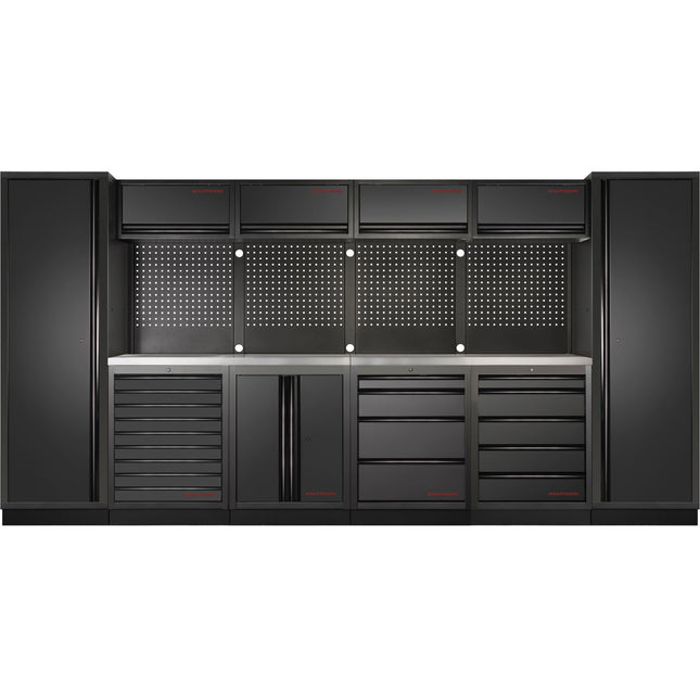 MOBILIO BLK 6er Kombi mit Lochwand, Edelstahl 430 3964F-BLK-IX - Hischier Auto AG