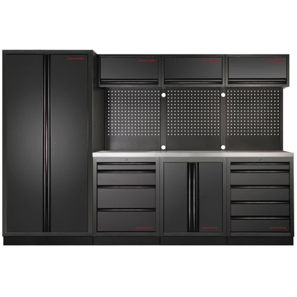 MOBILIO BLK 4er Kombi mit Lochwand, Edelstahl 430 3964G-BLK-IX - Hischier Auto AG