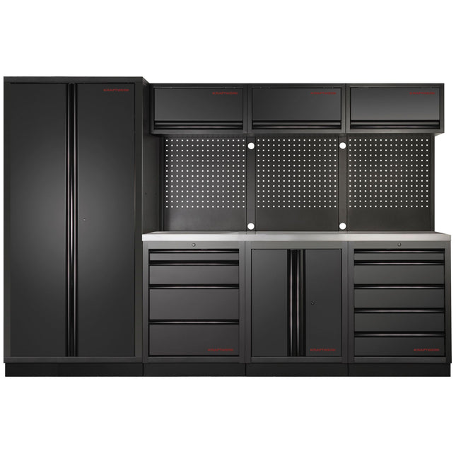 MOBILIO BLK 4er Kombi mit Lochwand, Edelstahl 430 3964G-BLK-IX - Hischier Auto AG