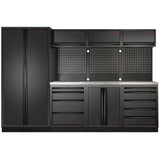 MOBILIO BLK 4er Kombi mit Lochwand, Edelstahl 430 3964G-BLK-IX