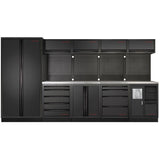 MOBILIO BLK 5er Kombi mit Lochwand, Edelstahl 430 3964H-BLK-IX