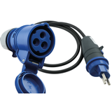 T23-CEE Adapterkabel 1.5 m 3-pol 16 A IP55 3BC01/16/IP55