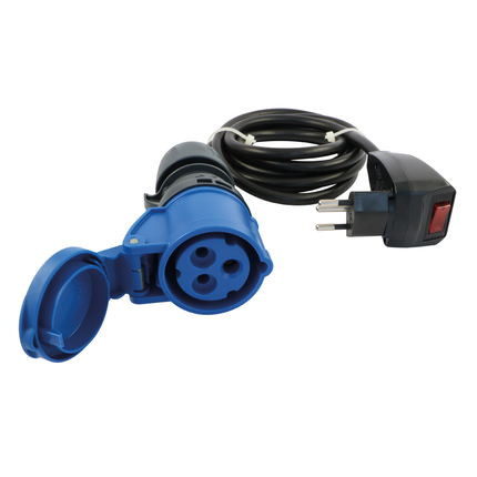 T12-CEE Adapterkabel 2.0 m mit Schutzschalter