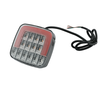 Proplast - LED-Schlussleuchte mit Blinkerausfallkontrolle PRO-SQUARE 12 V - 40057012 - 1 - Stück Diverse