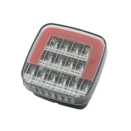Proplast - LED-Schlussleuchte mit Blinkerausfallkontrolle PRO-SQUARE 12 V - 40057013 - 1 - Stück Diverse