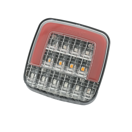 Proplast - LED-Schlussleuchte mit Blinkerausfallkontrolle PRO-SQUARE 12 V - 40057013 - 1 - Stück Diverse