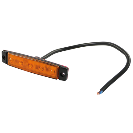 Proplast - LED Seitenmarkierl. gelb PRO-FLAT 12/24V - 40061001 - 1 - Stück Proplast
