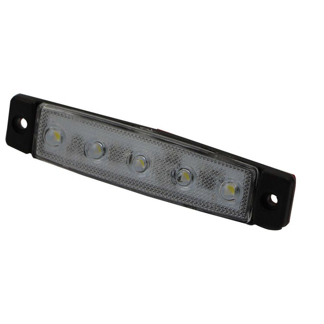 Proplast - LED Positionsl. weiss PRO-FLAT 12/24V schwarzes Gehäuse - 40061003 - 1 - Stück Proplast