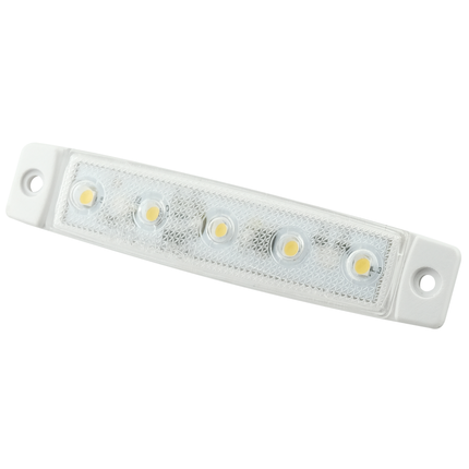 Proplast - LED Positionsl. weiss PRO-FLAT 12/24 V weisses Gehäuse - 40061033 - 1 - Stück Proplast