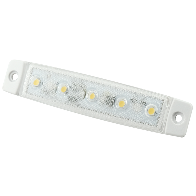 Proplast - LED Positionsl. weiss PRO-FLAT 12/24 V weisses Gehäuse - 40061033 - 1 - Stück Proplast