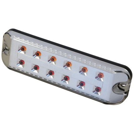 LED-Schlussleuchte mit Blinkerüberwachung nach ISO 13207-1 - 1 - Stück Proplast