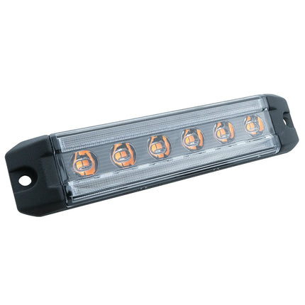 Proplast - LED Positionsleuchte weiss + Blitzleuchte gelb PRO-MINI-RAIL 12/24 V - 1 - Stück Proplast