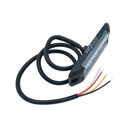 Proplast - LED Positionsleuchte weiss + Blitzleuchte gelb PRO-MICRO-RAIL 12/24 V - 1 - Stück Proplast
