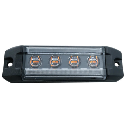 Proplast - LED Positionsleuchte weiss + Blitzleuchte gelb PRO-MICRO-RAIL 12/24 V - 1 - Stück Proplast
