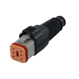 Gummikappe zu Deutsch-Stecker DT066S 406202