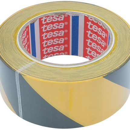 TESA - 1 Rolle Bodenmarkierungsband gelb/schwarz - 4169sz/ge - 1 - Stück -