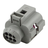 Buchsenkontaktgehäuse 6P Serie 1.5FEP VW, grau 42032800