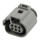 Buchsenkontaktgehäuse 6P Serie 1.5FEP VW, grau 42032800
