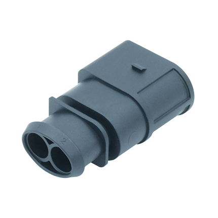 Stiftkontaktgehäuse 2P Serie 4.8 FEP 42071400 - Hischier Auto AG