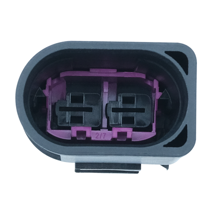 Stiftkontaktgehäuse 2P Serie 4.8 FEP 42071400 - Hischier Auto AG