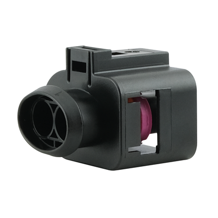 Buchsenkontaktgehäuse 2P Serie 4.8 FEP