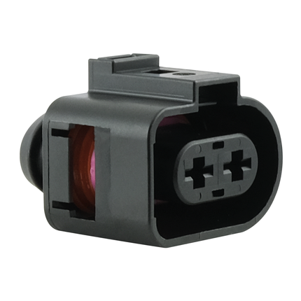 Buchsenkontaktgehäuse 2P Serie 4.8 FEP