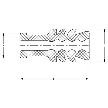 Blindstopfen weiss zu MicroTimer II, FEP etc.