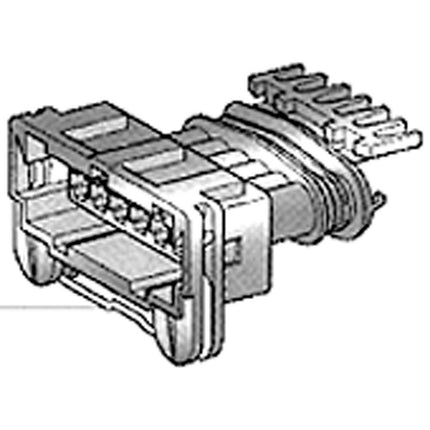 Einspritz-Steckgehäuse (w) 6-pol AMP JPT 4410657 - Hischier Auto AG